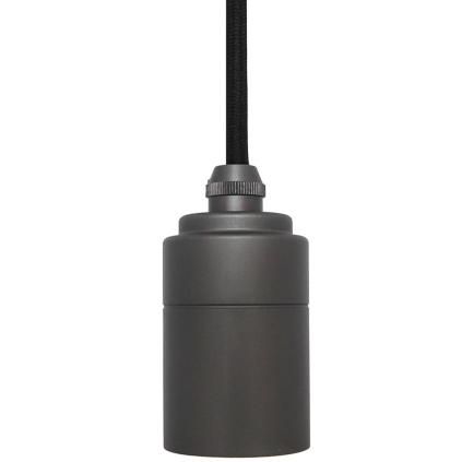 Függő lámpa GRAPHITE 8 cm, szürke, alumínium, Tala
