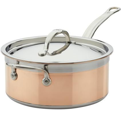 Nyeles lábas COPPERBOND 22 cm, 3,8 l, réz, Hestan