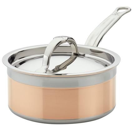 Nyeles lábas COPPERBOND 16 cm, 1,4 l, réz, Hestan