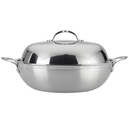 Indukciós wok PROBOND 36 cm, 4,7 l, rozsdamentes acél, Hestan