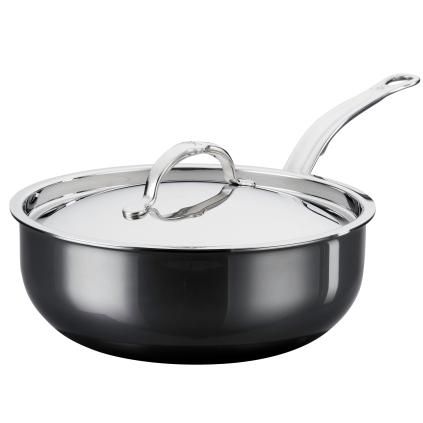 Mély serpenyő NANOBOND TITANIUM 24 cm, 3,3 l, rozsdamentes acél, Hestan