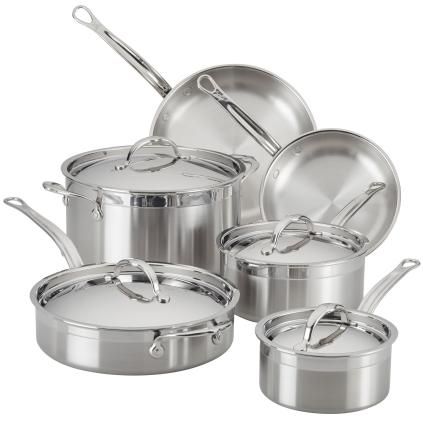 Edénykészlet PROBOND, 6 db szett, rozsdamentes acél, Hestan