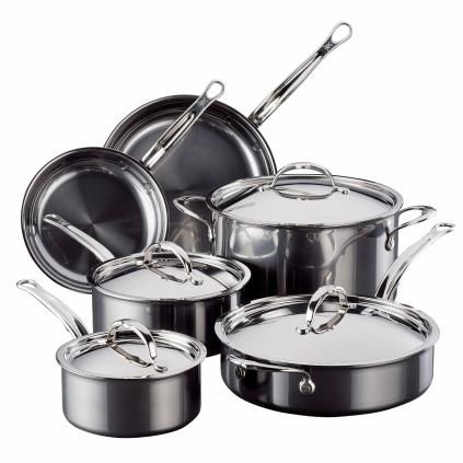 Edénykészlet NANOBOND TITANIUM, 6 db szett, rozsdamentes, Hestan