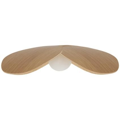 Lámpaernyő NE FELEJTS EL 28 cm, barna, fa, Umage
