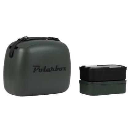 218360 chladici taska classic black 6 l tmave zelena polarbox