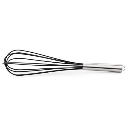 Habverő rozsdamentes acél/szilikon 30 cm Eva Trio