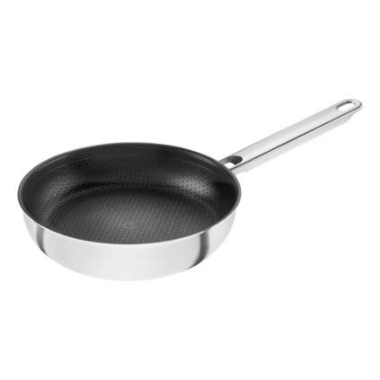225357 neprilnava panev joy plus 24 cm stribrna nerezova ocel zwilling