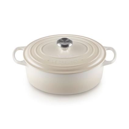 224724 kastrol signature 29 cm 4 7 l ovalny meringue litina le creuset