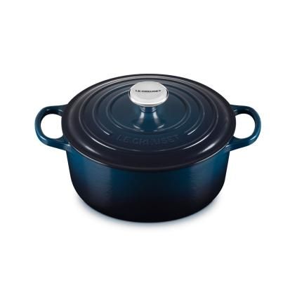 224625 kastrol signature 24 cm 4 2 l nuit litina le creuset