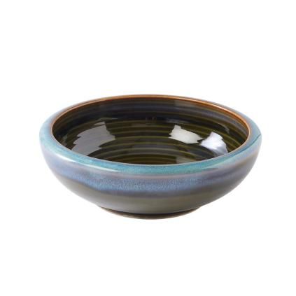 225561 jidelni misa blue green 17 cm 500 ml modra keramika mij