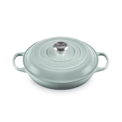 224325 kastrol signature 26 cm 2 2 l sea salt litina le creuset