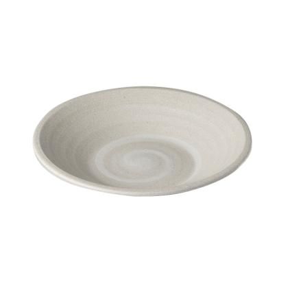 Étkező tál RECYCLED 23 cm, 450 ml, fehér, kerámia, MIJ