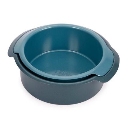 227772 forma na kolac nest bake 45068 sada 2 ks modra ocel joseph joseph