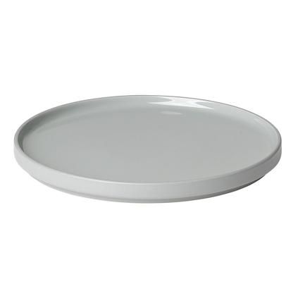 PILAR 20 cm-es desszertes tányér, szürke, Blomus 