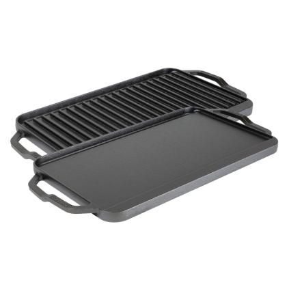 227076 gridl chef collection 50 x 25 cm oboustranny litina lodge