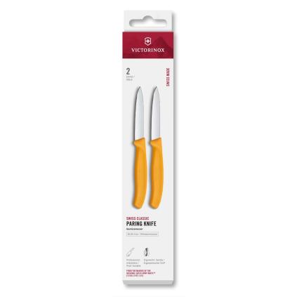 229464 sada nozu swiss classic 8 cm sada 2 ks zluta plast victorinox