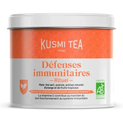 233129 bio zeleny caj immune defense ritual 100 g tin kusmi tea