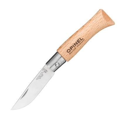 232435 kapesni nuz n 03 4 cm prirodni bukove drevo opinel