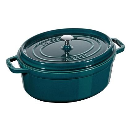 140933 hrnec 31 cm oval morska modr staub