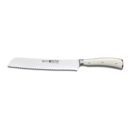 Kenyérvágókés CLASSIC IKON 20 cm, krémszínű, Wüsthof