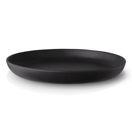 Nordic kitchen lapostányér O 25 cm fekete Eva Trio