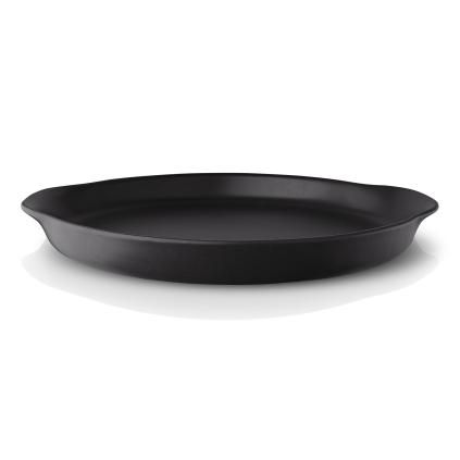 Tálaló tányér/tál Nordic kitchen O 30 cm fekete Eva Trio