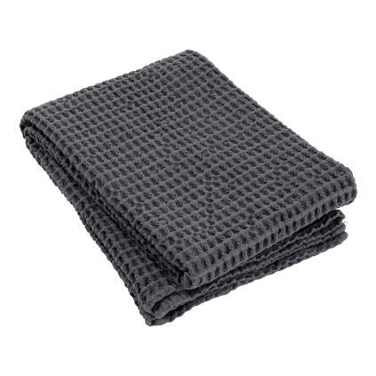 Törölköző CARO 70 x 140 cm, sötétszürke, Blomus