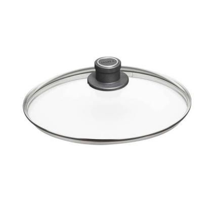 Fedél 20 cm, üveg, WOLL