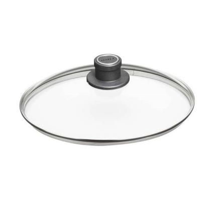Fedél 24 cm, üveg, WOLL
