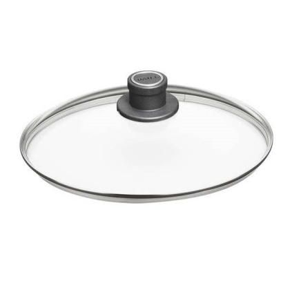 Fedél 26 cm, üveg, WOLL