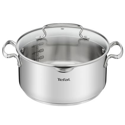 Lábas DUETTO+ G7194655 24 cm, 5 l, rozsdamentes, Tefal