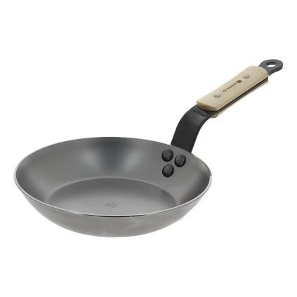 Serpenyő MINERAL B BOIS 20 cm, fa fogantyú, de Buyer