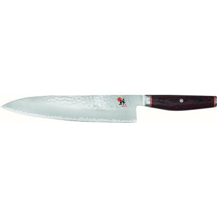 Japán húsvágó kése GYUTOH 6000MCT 24 cm, juharfa, Miyabi