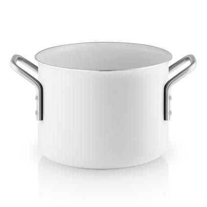 Fazék WHITE LINE 16 cm, 2,5 l, kerámia bevonat, Eva Trio