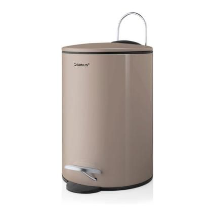 Fürdőszobai kuka TUBO 3 l, taupe, Blomus