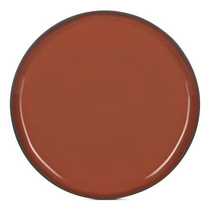 Lapostányér CARACTERE 26 cm, fahéj, REVOL