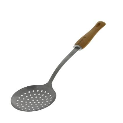 Szűrőkanál / lyukacsos merőkanál B BOIS, széles, de Buyer