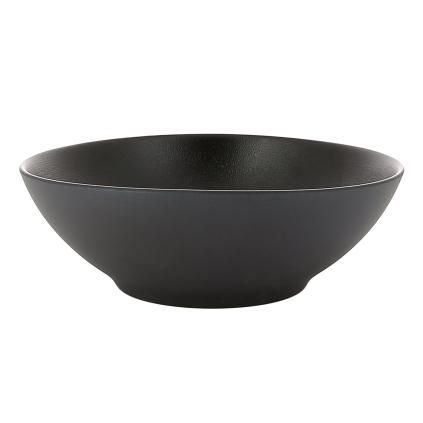 Tál EQUINOX 19 cm, matt fekete, kerámia, REVOL