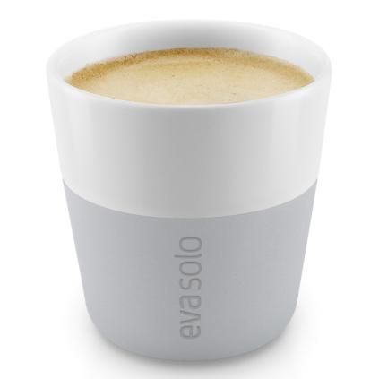 Espresso termopoharak 80 ml 2 darab világos Szürke Eva Trio