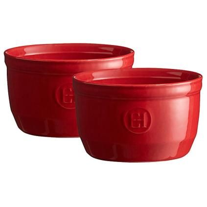 Ramekin LE N°10, 2 db szett, vörös burgundi, Emile Henry