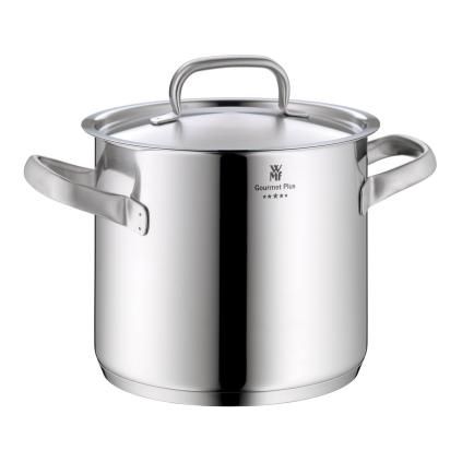 Magasfazék GOURMET PLUS 24 cm, matt rozsdamentes acél, WMF