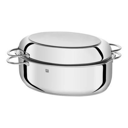 Ovális sütőtál ZWILLING PLUS 41 cm, 8,5 l, többfunkciós fedővel, Zwilling