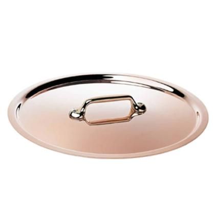 Inocuivre rézfedő, bronz fogantyúval, Ø 28 cm