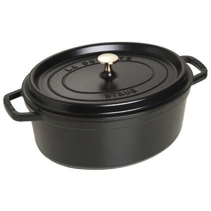 Lábas 4,25 l, fekete, öntöttvas, Staub