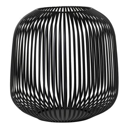 Lámpás LITO M 27 cm, fekete, acél, Blomus