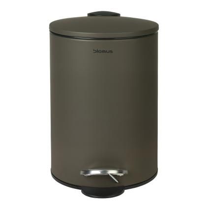 Fürdőszobai kuka TUBO, 3 l, sötétbarna, Blomus