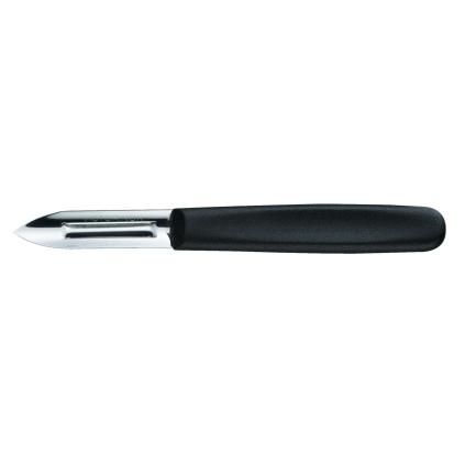 Zöldséghámozó, kétoldalas, fekete, Victorinox