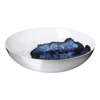 Stelton STOCKHOLM AQUATIC étkező tál, 40 cm, ezüst, alumínium