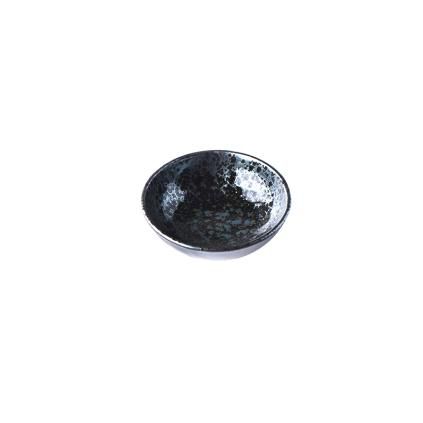 Étkező tál BLACK PEARL 13 cm, 200 ml, fekete, kerámia, MIJ
