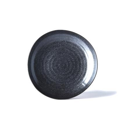 Desszert tányér MATT BLACK 23 cm, MIJ
